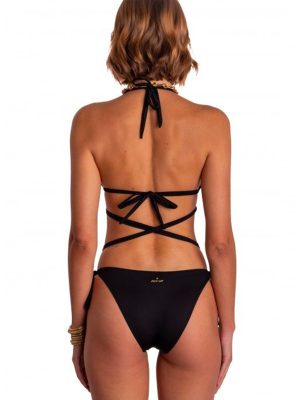 PIN UP BIKINI TRIANGOLO IMBOTTITO CON ACCESSORIO - immagine 3