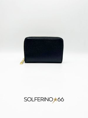 PORTAFOGLIO MEDIO NERO