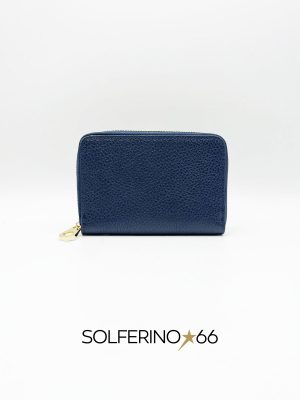 PORTAFOGLIO MEDIO BLU