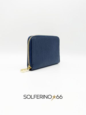 PORTAFOGLIO MEDIO BLU - immagine 2