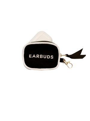 EARBUDS/AIRPODS CASE WITH CLASP BLACK - immagine 2