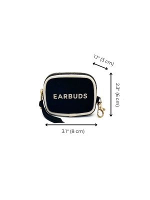 EARBUDS/AIRPODS CASE WITH CLASP BLACK - immagine 4