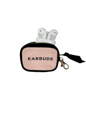 EARBUDS/AIRPODS CASE WITH CLASP PINK/BLUSH - immagine 2