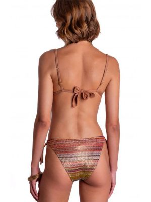 PIN UP BIKINI TRIANGOLO IMBOTTITO COSTINA LUREX - immagine 3