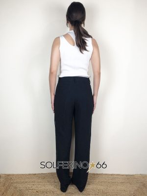 HAVEONE PANTALONE BANDA LATERALE BLACK - immagine 3