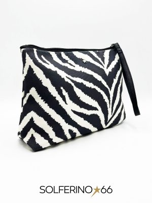 L'AURA CLUTCH BIG ZEBRATO - immagine 2