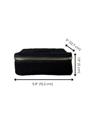 LARGE PILL ORGANIZING CASE WITH WEEKLY INSERT BLACK - immagine 3