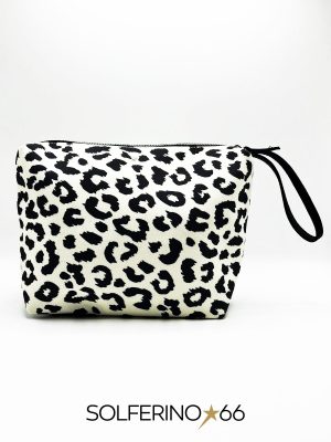 L'AURA BEAUTY CASE MINI LEOPARDATO