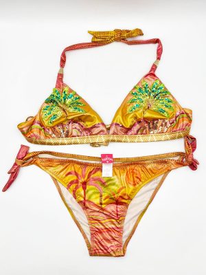 BIKINI PAILLETTES PALMA ORANGE