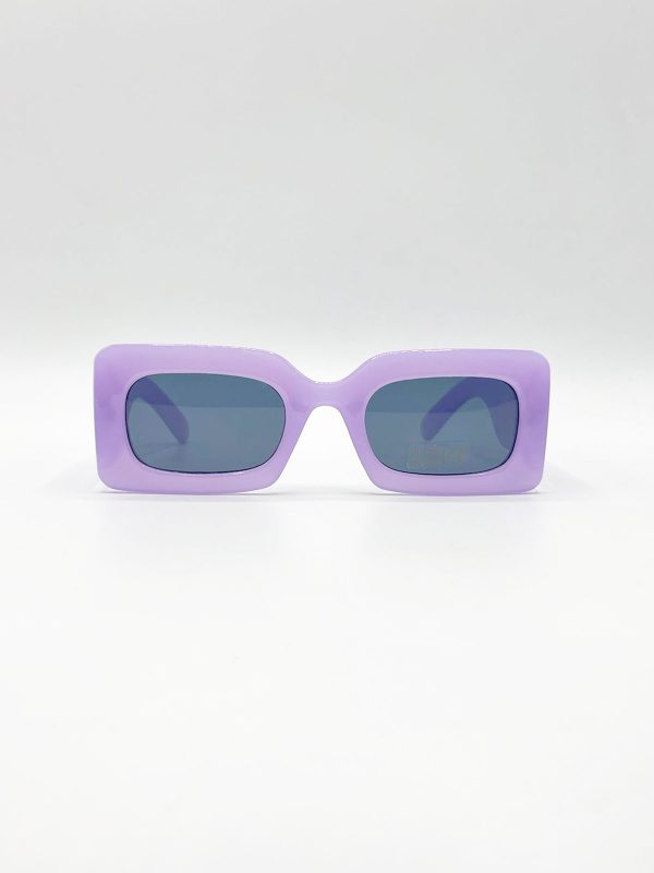 ANNAKEY ECLIPSE PURPLE SUNGLASSES
