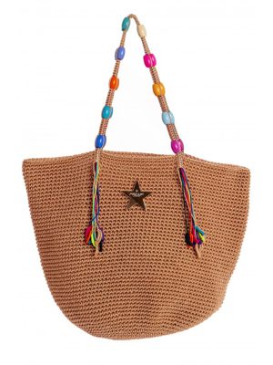 PIN UP BORSA UNCINETTO E PERLE HAND MADE