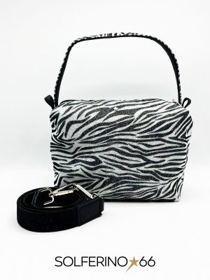 L'AURA ASTUCCIO BABY TRAC GLITTER ZEBRATO - immagine 2
