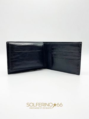 PORTAFOGLIO NERO A LIBRO - immagine 2