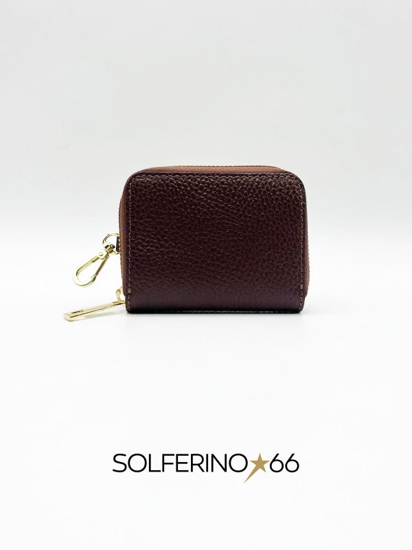 PORTAFOGLIO MINI MARRONE