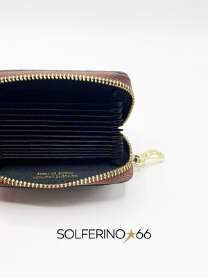 PORTAFOGLIO MINI MARRONE - immagine 3