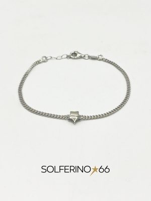 BRACCIALE A CATENINA CON STELLA