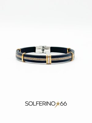 BRACCIALE UOMO DETTAGLI ROSATI