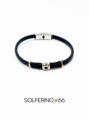 BRACCIALE UOMO CON RIQUADRO - immagine 2