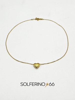 COLLANA DORATA CON CUORE