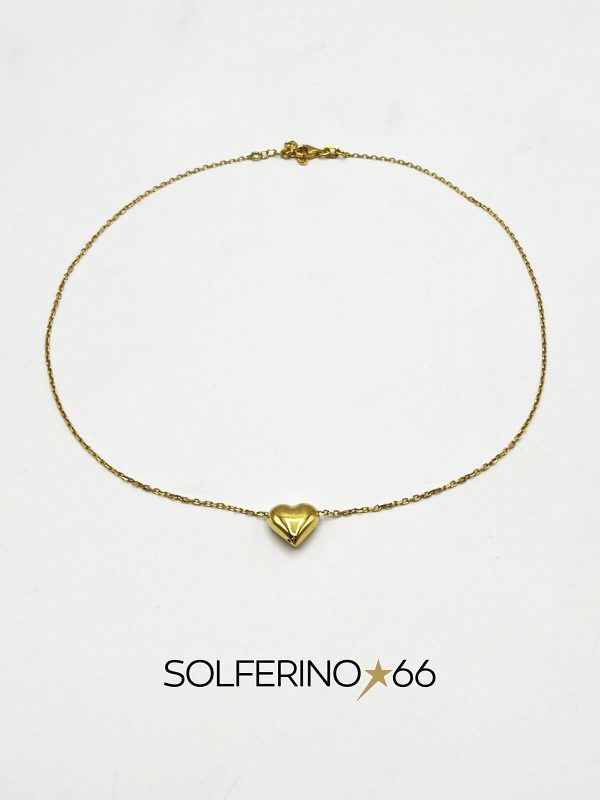COLLANA DORATA CON CUORE