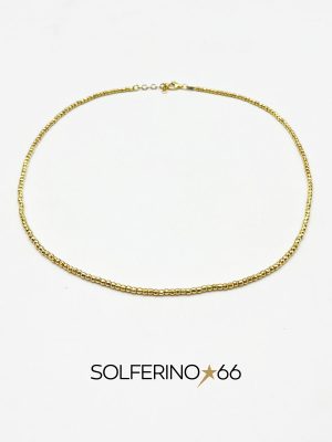 COLLANA DORATA BRILLANTE