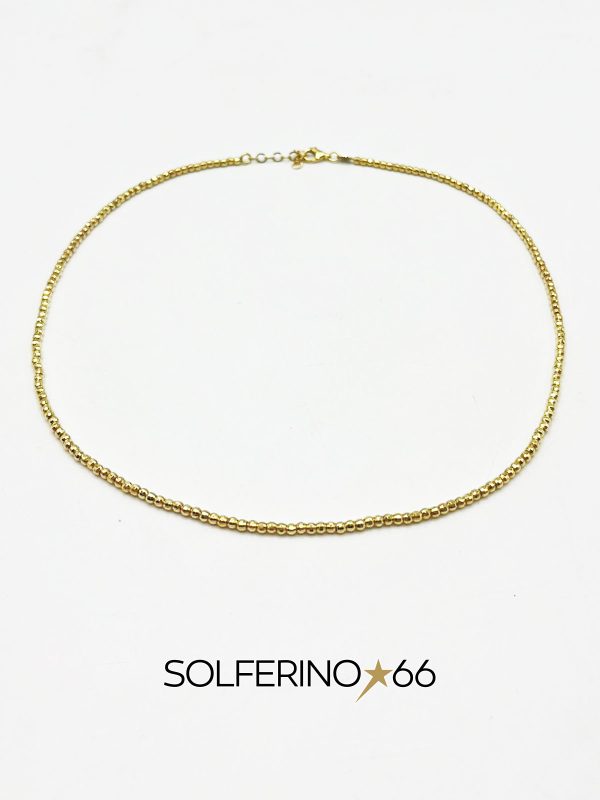 COLLANA DORATA BRILLANTE