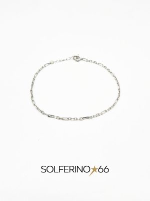 CAVIGLIERA ARGENTO A MINI CATENA