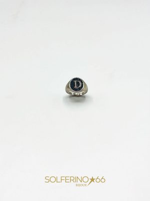 ANELLO SPESSO LETTERA D