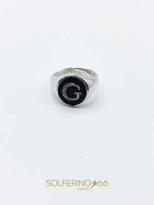 ANELLO SPESSO LETTERA G