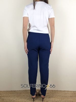 KONTATTO PANTALONE SLIM BLUE - immagine 3