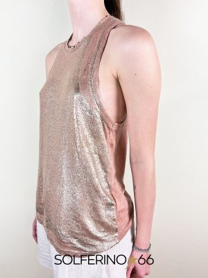 8PM MACAO-A CANOTTA NUDE/GOLD - immagine 2