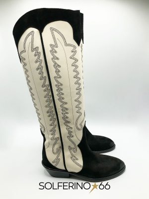AME BOOTS LINDA BICOLOR