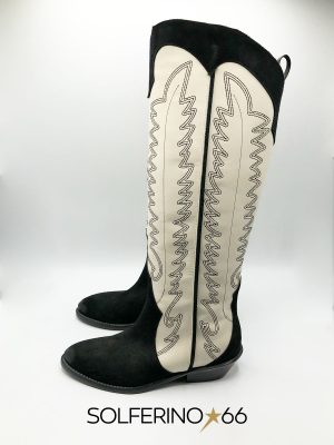 AME BOOTS LINDA BICOLOR - immagine 3