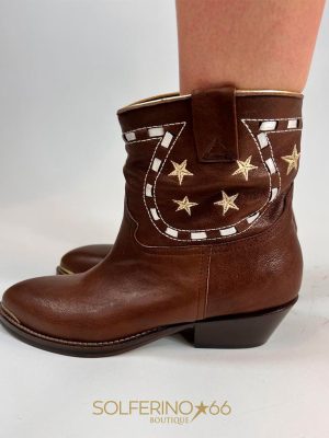 Stivaletto Corinne Ame Boots marrone - immagine 4