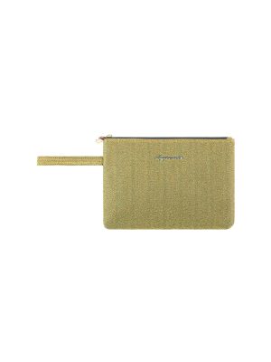 Pochette capri lurex oro
