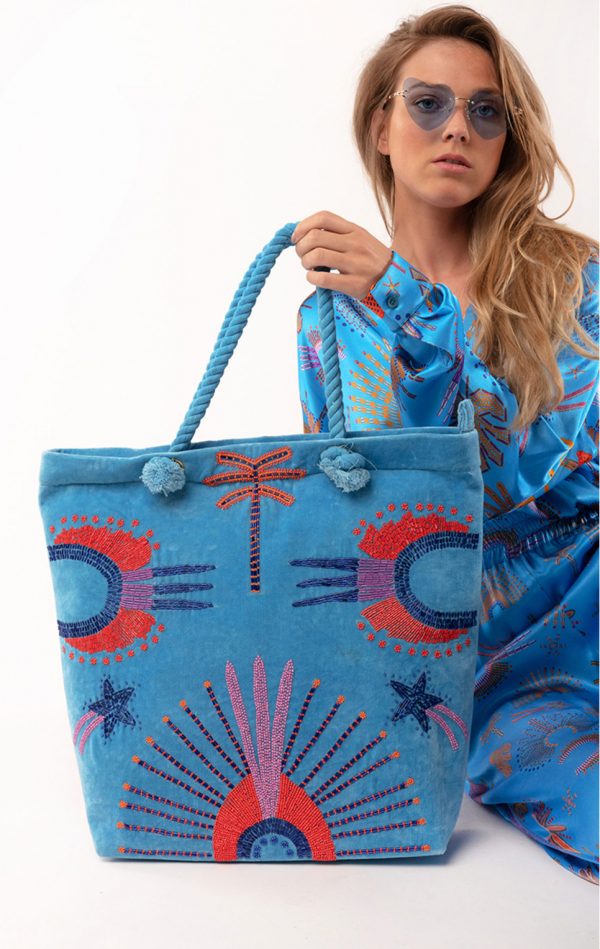 SHOPPING BAG GASSY BLUE