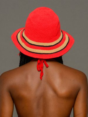 Kofia Hat Red Soft Brim - immagine 2