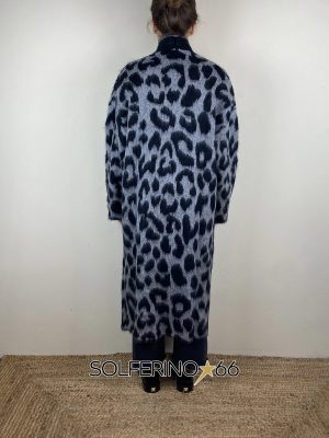 KONTATTO CAPPOTTO MACULATO GRIGIO - immagine 3