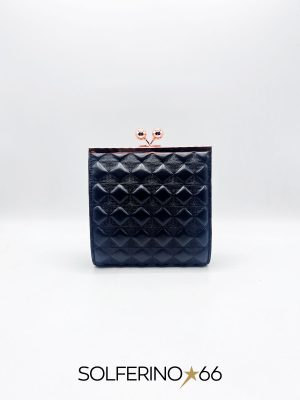 BORSA CLUTCH ROMBI NERA