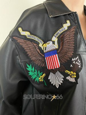 HAVEONE GIUBBOTTO TOP GUN MORO - immagine 4