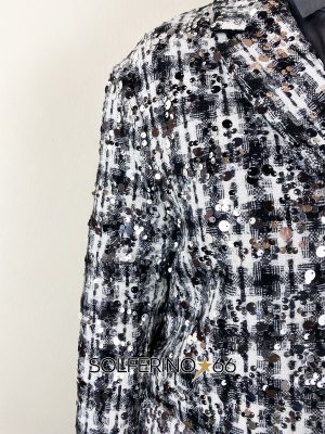 HAVEONE BLAZER CHECK PAILLETTES - immagine 4