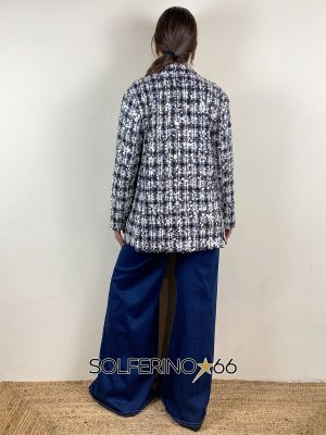 HAVEONE BLAZER CHECK PAILLETTES - immagine 3