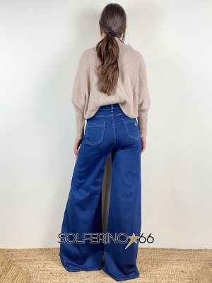 HAVEONE JEANS A PALAZZO BLUE - immagine 2