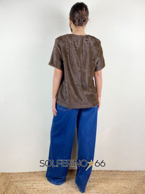 WEILI ZHENG T-SHIRT FURRY BROWN - immagine 2