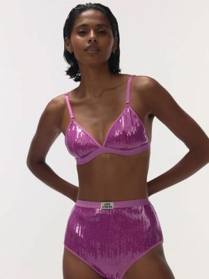 LOVE Stories Uma Bralette Purple