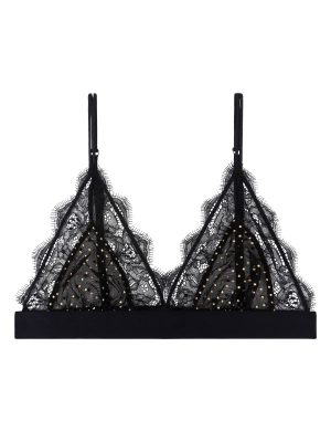LOVE Stories Love Lace Bralette Pois Gold - immagine 3