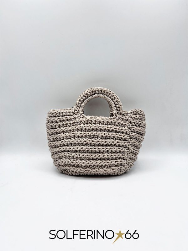 MINI BORSA CROCHET CORDA
