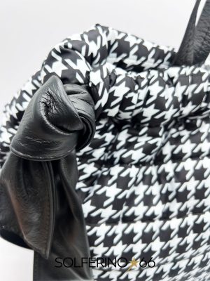 BORSA TESSUTO PIED DE POULE - immagine 2