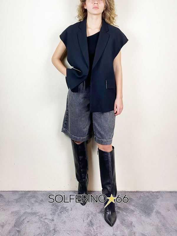 8PM EMERALD GILET NERO
