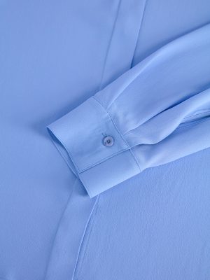 8PM NEGRESCO CAMICIA AZZURRO OXFORD - immagine 4